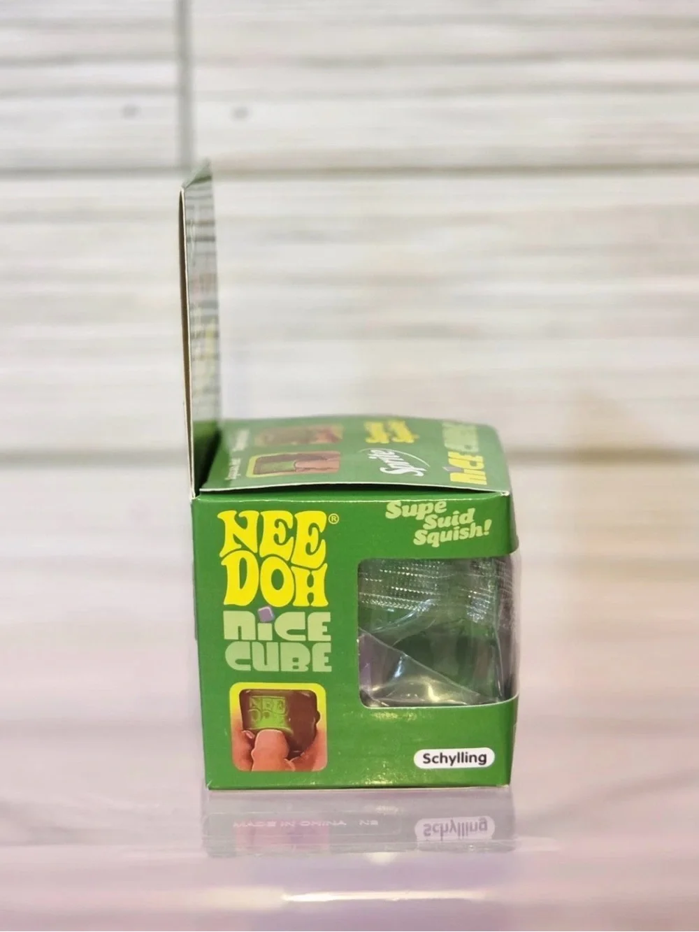 Nee Doh Sprite Nice Cube Green Squeeze Ball Super Squid Squish  Stress Relief